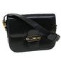 Luxury CELINE Shoulder Bag Leather Black rd3515