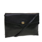 Luxury CELINE Shoulder Bag Leather Black rd5145