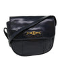 Luxury CELINE Shoulder Bag Leather Navy rd5176