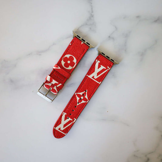 Red Apple Watch Bands Fashion Design Shop