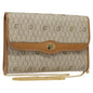 Christian Dior Honeycomb Flap Crossbody Bag Coated Canvas Beige Canvas Bag () Rovelle Bags