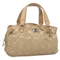 Christian Dior Charming Tote Cannage Quilt Nylon Beige Nylon Bag Rovelle Bags
