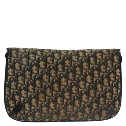 Christian Dior Trotter Shoulder Bag Canvas Navy Canvas Shoulder Bag Bag Canvas Rovelle Bags
