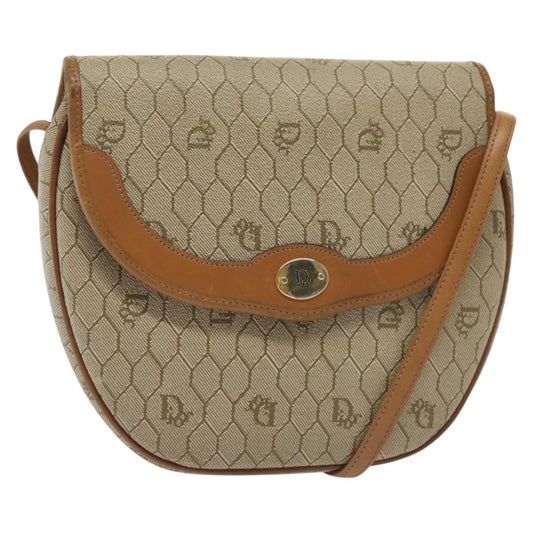 Christian Dior Honeycomb Shoulder Bag Canvas Beige Canvas Bag Canvas Rovelle Bags