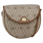 Christian Dior Honeycomb Flap Crossbody Bag Coated Canvas Beige Canvas Shoulder Bag Bag Rovelle Bags
