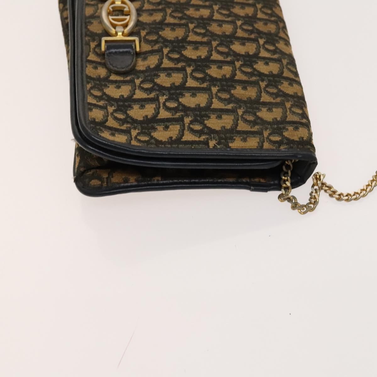 Christian Dior Trotter Shoulder Bag Canvas Brown Canvas Bag () Rovelle Bags
