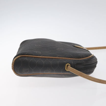 Christian Dior Honeycomb Shoulder Bag Canvas Black Canvas Bag Rovelle Bags