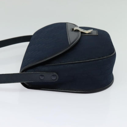 Christian Dior Trotter Shoulder Bag Canvas Navy Canvas Shoulder Bag Bag Rovelle Bags