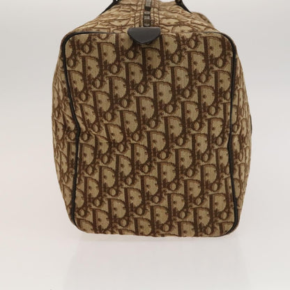 Christian Dior Trotter Boston Bag Diorissimo Canvas Brown Canvas Bag Rovelle Bags