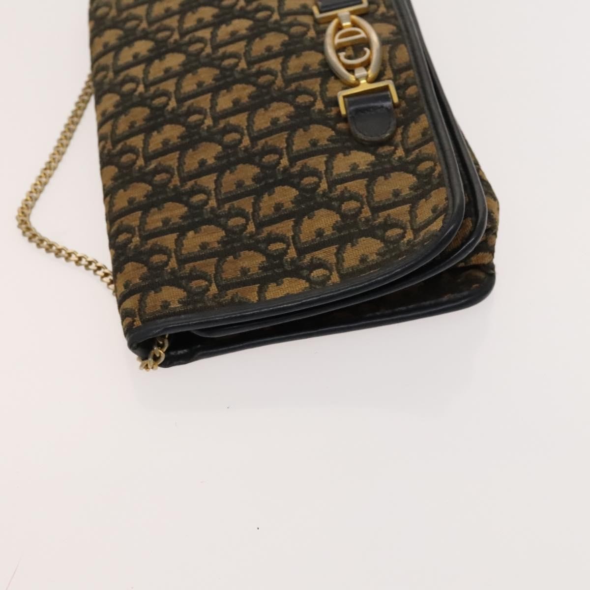 Christian Dior Trotter Shoulder Bag Canvas Brown Canvas Bag () Rovelle Bags