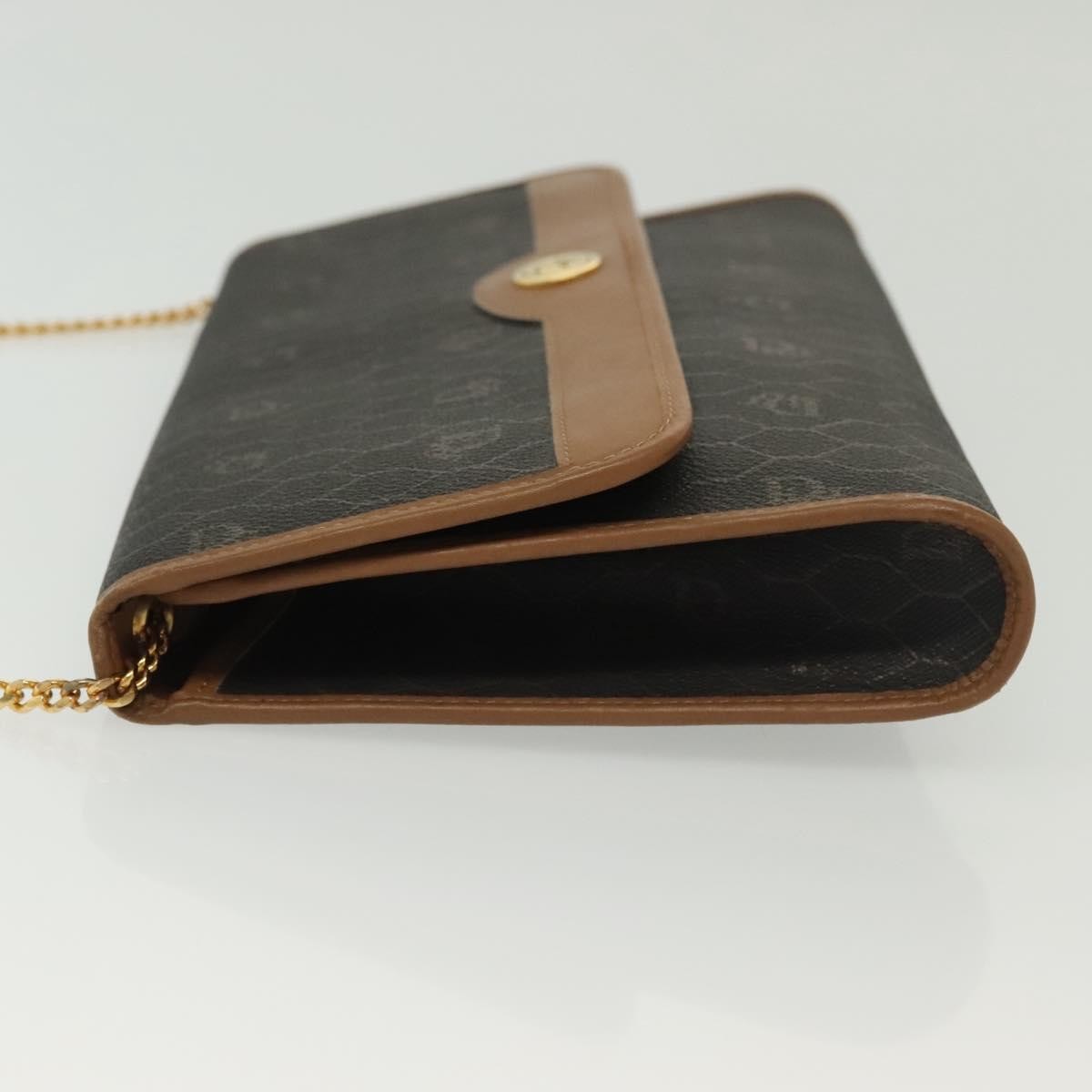Christian Dior Honeycomb Chain Canvas Black Canvas Bag () Rovelle Bags