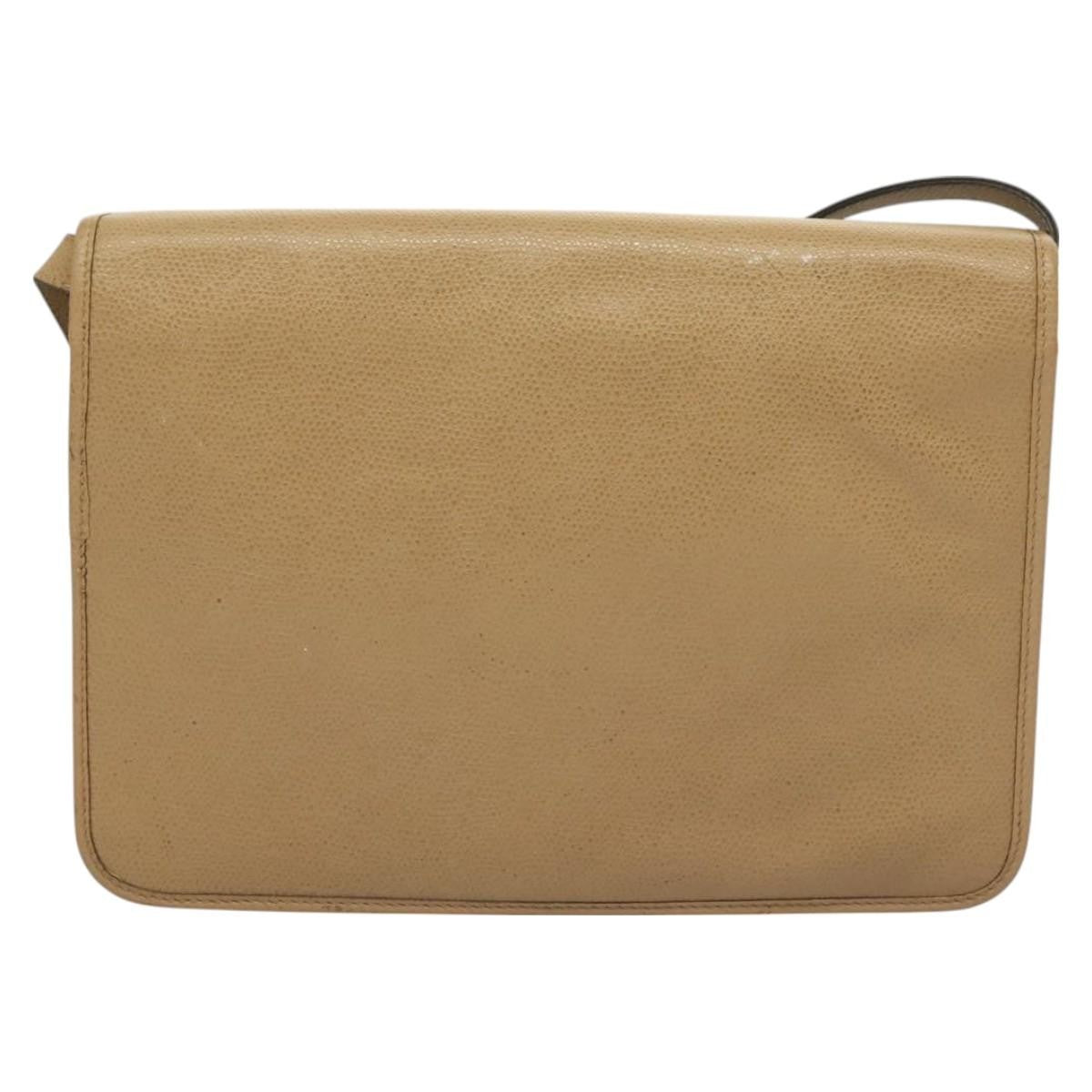 Christian Dior Honeycomb Shoulder Bag Leather Beige Leather Shoulder Bag Bag Rovelle Bags