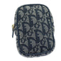 Christian Dior Trotter Pouch Canvas Navy Canvas Clutche Pouche Bag Rovelle Bags