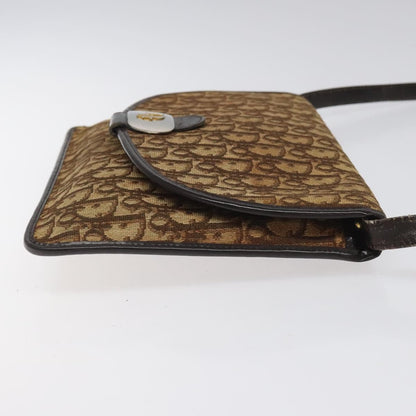 Christian Dior Trotter Shoulder Bag Canvas Brown Canvas Bag Rovelle Bags