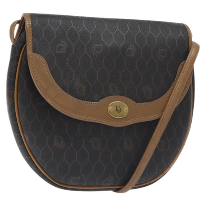Christian Dior Honeycomb Shoulder Bag Canvas Black Canvas Bag () Rovelle Bags