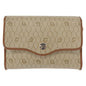 Christian Dior Honeycomb Flap Crossbody Bag Canvas And Leather Beige Canvas Shoulder Bag Bag Rovelle Bags