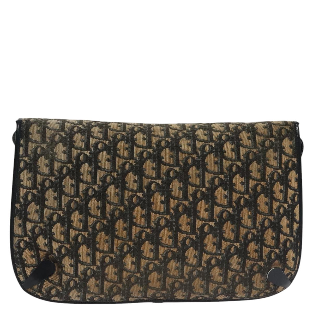 Christian Dior Trotter Shoulder Bag Canvas Navy Canvas Shoulder Bag Bag () Rovelle Bags