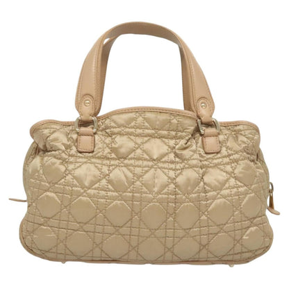 Christian Dior Charming Tote Cannage Quilt Nylon Beige Nylon Bag Rovelle Bags