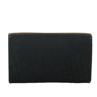 Christian Dior Trotter Crossbody Bag Canvas Black Canvas Shoulder Bag Bag () Rovelle Bags