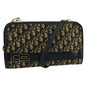 Christian Dior Trotter Crossbody Bag Diorissimo Coated Canvas Navy Canvas Shoulder Bag Bag () Rovelle Bags