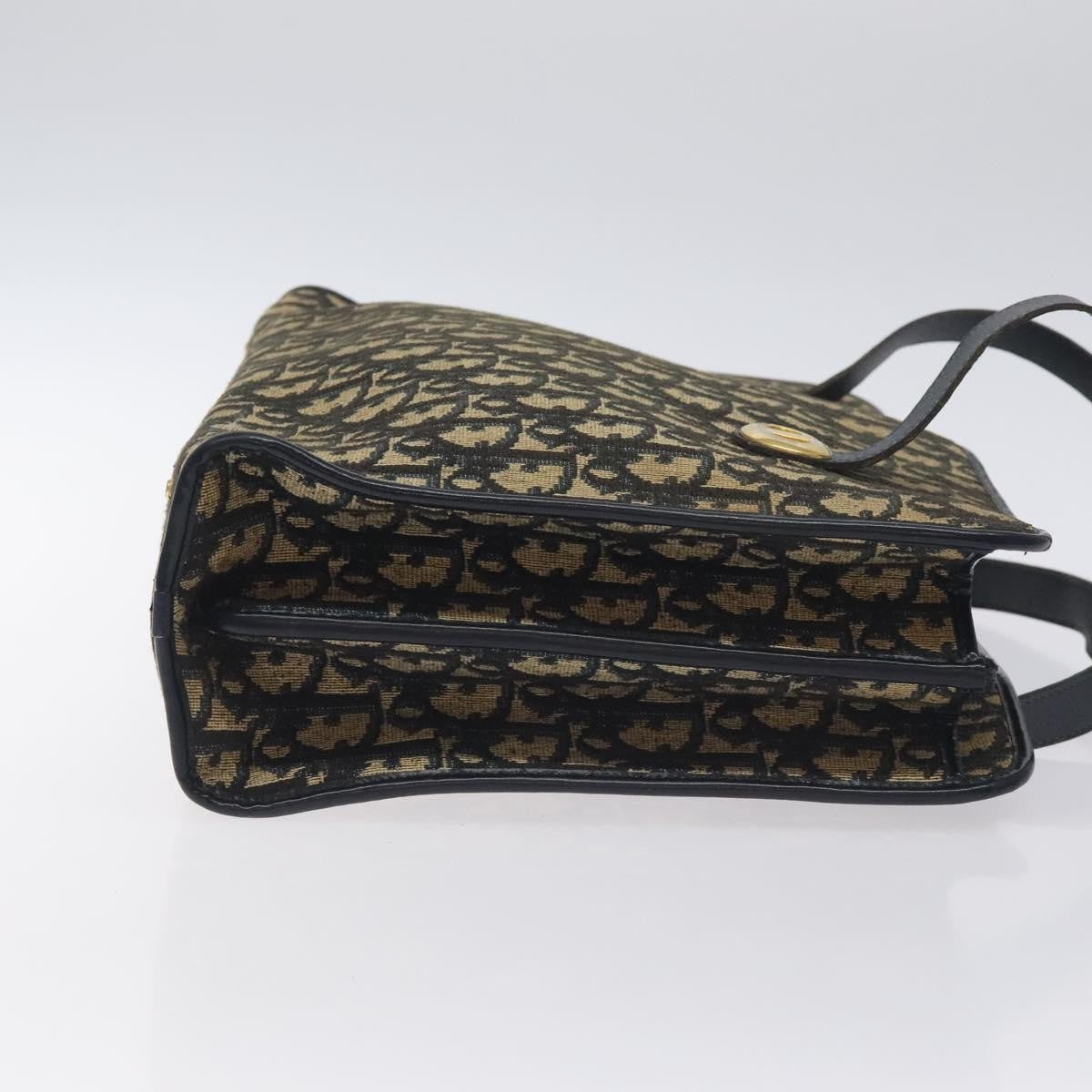 Christian Dior Trotter Shoulder Bag Canvas Navy Canvas Shoulder Bag Bag Style 3 Rovelle Bags