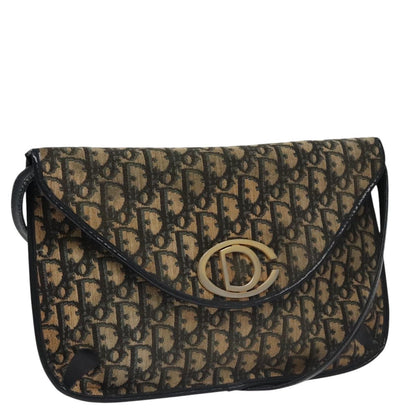 Christian Dior Trotter Shoulder Bag Canvas Navy Canvas Shoulder Bag Bag Canvas Rovelle Bags
