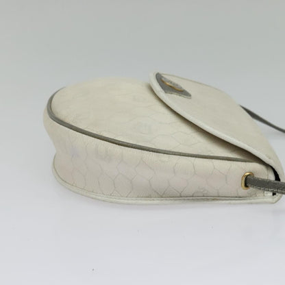 Christian Dior Honeycomb Shoulder Bag Canvas White Canvas Shoulder Bag Bag Rovelle Bags