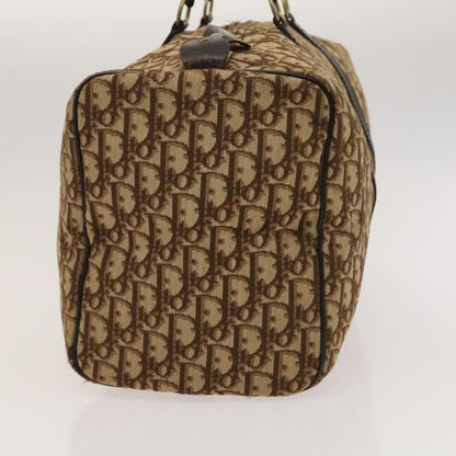 Christian Dior Trotter Boston Bag Diorissimo Canvas Brown Canvas Bag Rovelle Bags