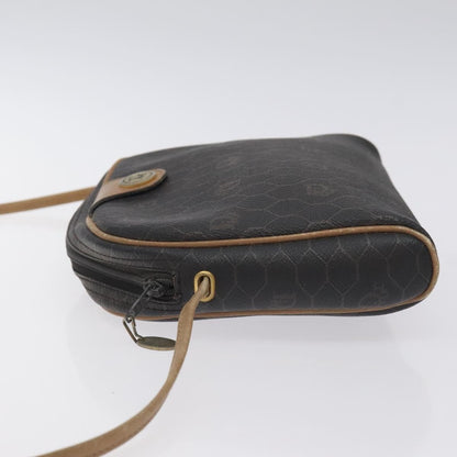 Christian Dior Honeycomb Shoulder Bag Canvas Black Canvas Bag () Rovelle Bags