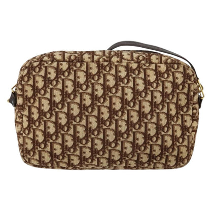 Christian Dior Trotter Crossbody Bag Diorissimo Coated Canvas Brown Canvas Shoulder Bag Bag Rovelle Bags