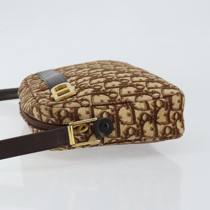 Christian Dior Trotter Crossbody Bag Diorissimo Coated Canvas Brown Canvas Shoulder Bag Bag Rovelle Bags