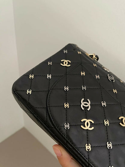 Chanel Medium 2 55 Reissue Punk Cc Charm Flap Bag Rovelle Bags