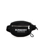 Burberry Logo Print Nylon Handbag