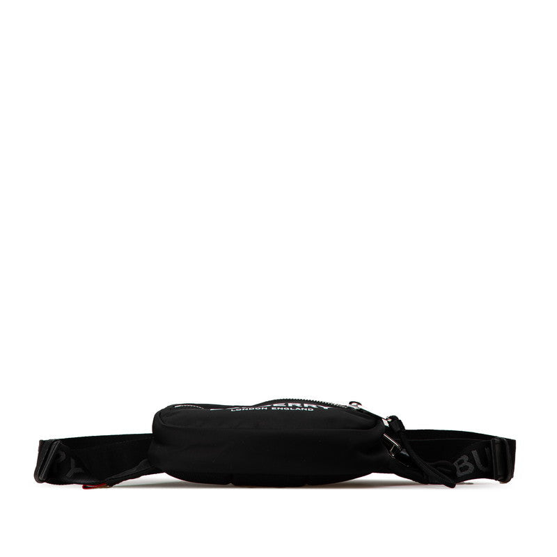 Burberry Logo Print Nylon Handbag