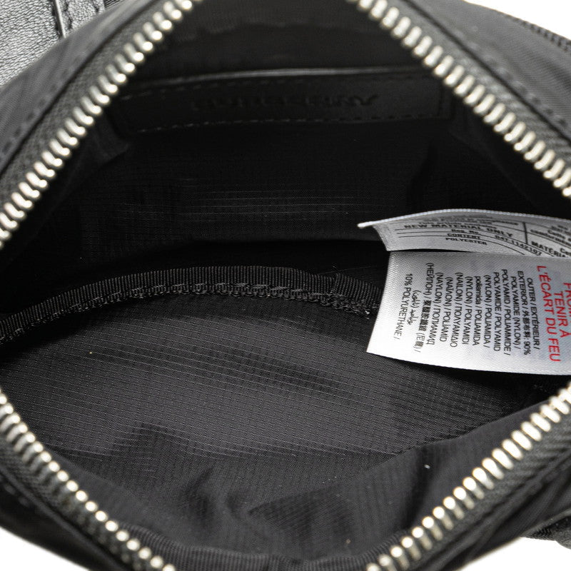 Burberry Logo Print Nylon Handbag