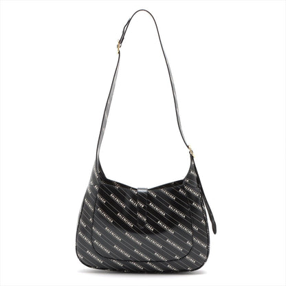 Gucci X Balenciaga The Hacker Project Big 1961 Jackie Black Leather Rovelle Bags
