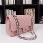 Chanel Pink Quilted Caviar Leather Timeless Shoulder Bag