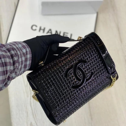 Chanel Classic Trifold Wallet / Purse Black