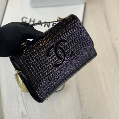 Chanel Classic Trifold Wallet / Purse Black