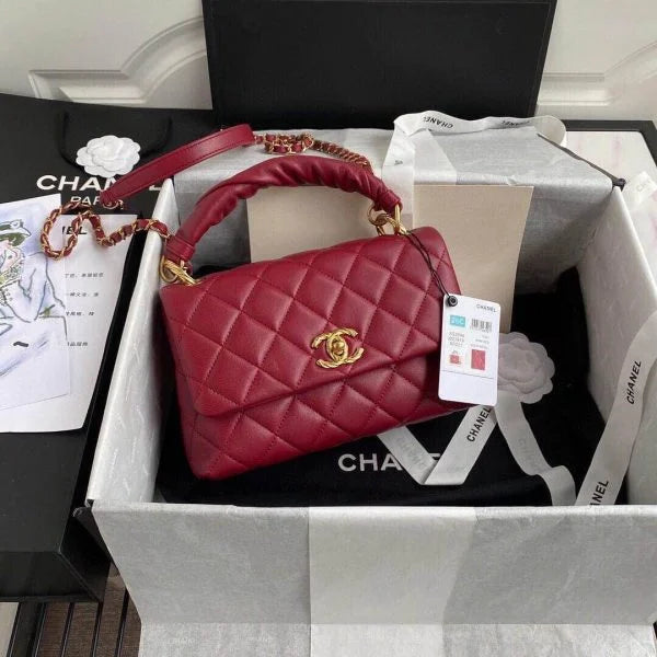 Chanel Cross Body Chain Bag with Handle