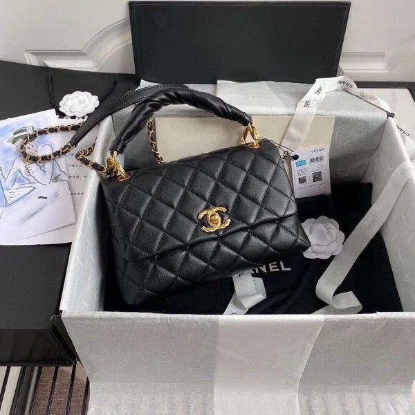 Chanel Cross Body Chain Bag with Handle