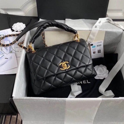 Chanel Cross Body Chain Bag with Handle