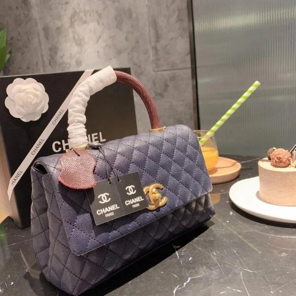Chanel Coco Flap Bag with Top Handle