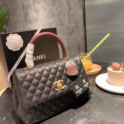 Chanel Coco Flap Bag with Top Handle