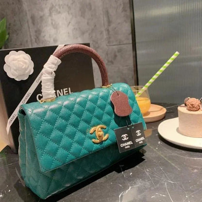 Chanel Coco Flap Bag with Top Handle