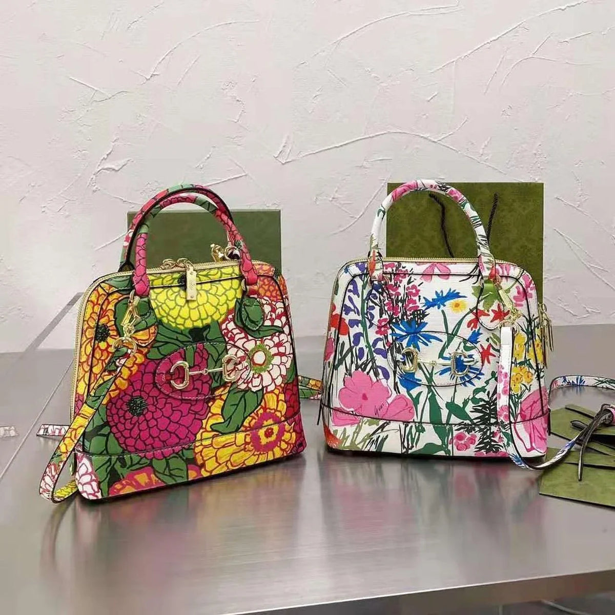 Gucci Print Small Shoulder Bag