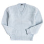 Prada Knit Main 100 Virgin Wool Light Blue Mens 44 Rovelle Bags