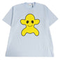 BURBERRY Cut Main: 100% cotton, some parts: 98% cotton, some parts: 2% elastane Light blue mens XL
