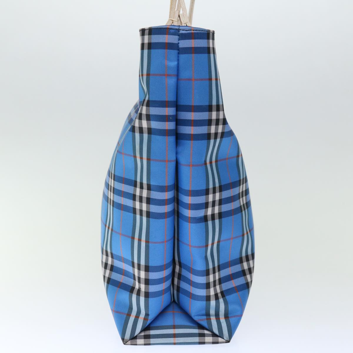Burberry Nova Auth Nylon Blue Tote Bag