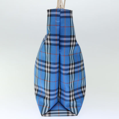 Burberry Nova Auth Nylon Blue Tote Bag